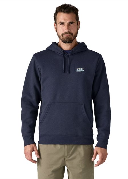 Sweat capuche en matières recyclées | marine "'73 skyline uprisal hoody - nena" - Patagonia