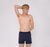 Pack 2 caleçons marine en tencel - lite boxer shorts 2-pack navy