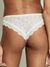 Culotte blanche en dentelle recyclée - fabienne