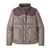 Doudoune bicolore en recyclé - bivy furry taupe w/dusky brown