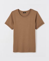 T-shirt en coton bio | camel