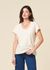 Le t-shirt décolleté ecru - ecru - WeDressFair Essentiels