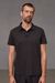 Polo en coton bio | black "todd eco black"