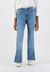 Jean flare bleu clair en coton bio et recyclé - flared rachel old stone