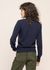 Pull en cachemire recyclé | bleu "ada - blu mora" - Rifò