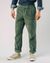 Pantalon droit velours côtelé de coton bio - corduroy stone green