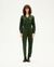 Combinaison verte foncée en coton bio - bottle green hannah jumpsuit