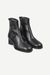 Bottines à talons en cuir certifié | noir "emma boots low 14862" - Samsoe Samsoe