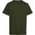 T-shirt ample vert forêt en coton bio
