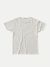 T-shirt ample blanc en coton bio - roger slub offwhite - Nudie Jeans - 5