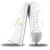 Chaussure en kelwood cuir blanc / citron - O.T.A