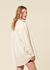 Surchemise en coton biologique recyclé non teinté | beige "taale - undyed" - Armedangels - 2