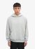 Sweat à capuche oversize en coton bio | gris "faded grey"