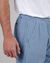 Short en coton bio | bleu "baby cord summer short blue blue" - Brava Fabrics