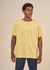 T-shirt en coton bio | jaune "roffe tee citra"
