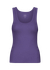 Débardeur en coton biologique | violet "women organic rib tank top - ultra violet"
