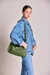 Sacs bandoulière en coton biologique | vert "rosa olive" - Hindbag