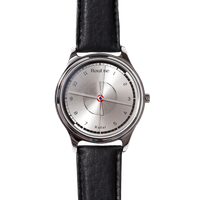 Montre radar cadran soleil bracelet noir