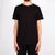 T-shirt noir en coton bio - stockholm