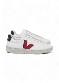 Baskets en c.w.l | blanc, noir et rouge "urca cwl white pekin nautico"