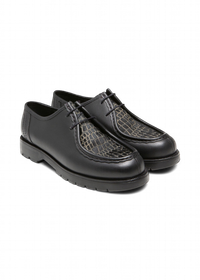 Derbies made in france en cuir certifié | noir "padrini l"