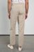 Pantalon droit en tencel | taupe "max tencel taupe" - About Companions