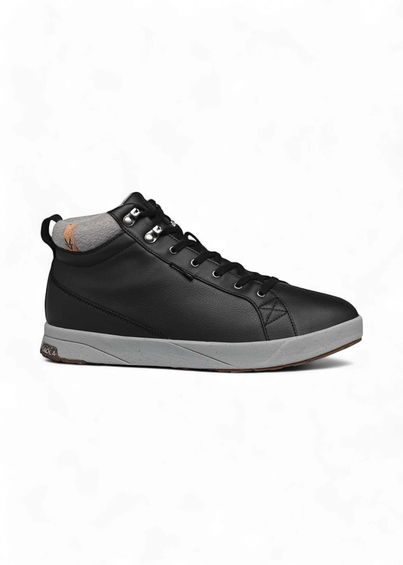 Baskets | noir "bergen waterproof warm m - black" - Saola