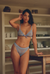 Soutien-gorge en matières recyclées | bleu "midiu" - Nénés Paris - 7