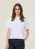 T-shirt boxy en coton bio | blanc - WeDressFair Essentiels