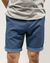 Short marine imprimé en coton bio - shibuya