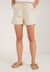 Short léger ample écru en coton bio et lin non teinté - xuliaa undyed