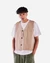 Veste sans manches en coton bio | beige "jacket orni beige - beige"