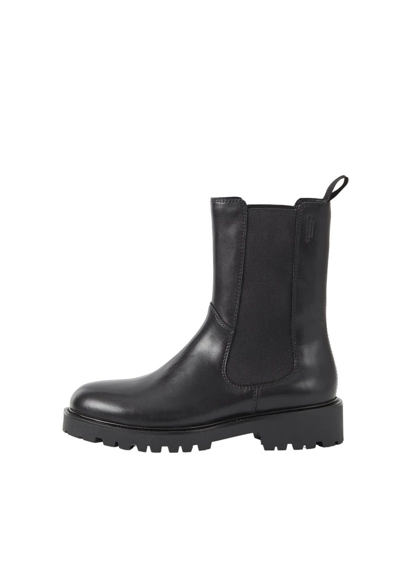 Bottines chelsea en cuir certifié | noir "kenova black" - Vagabond