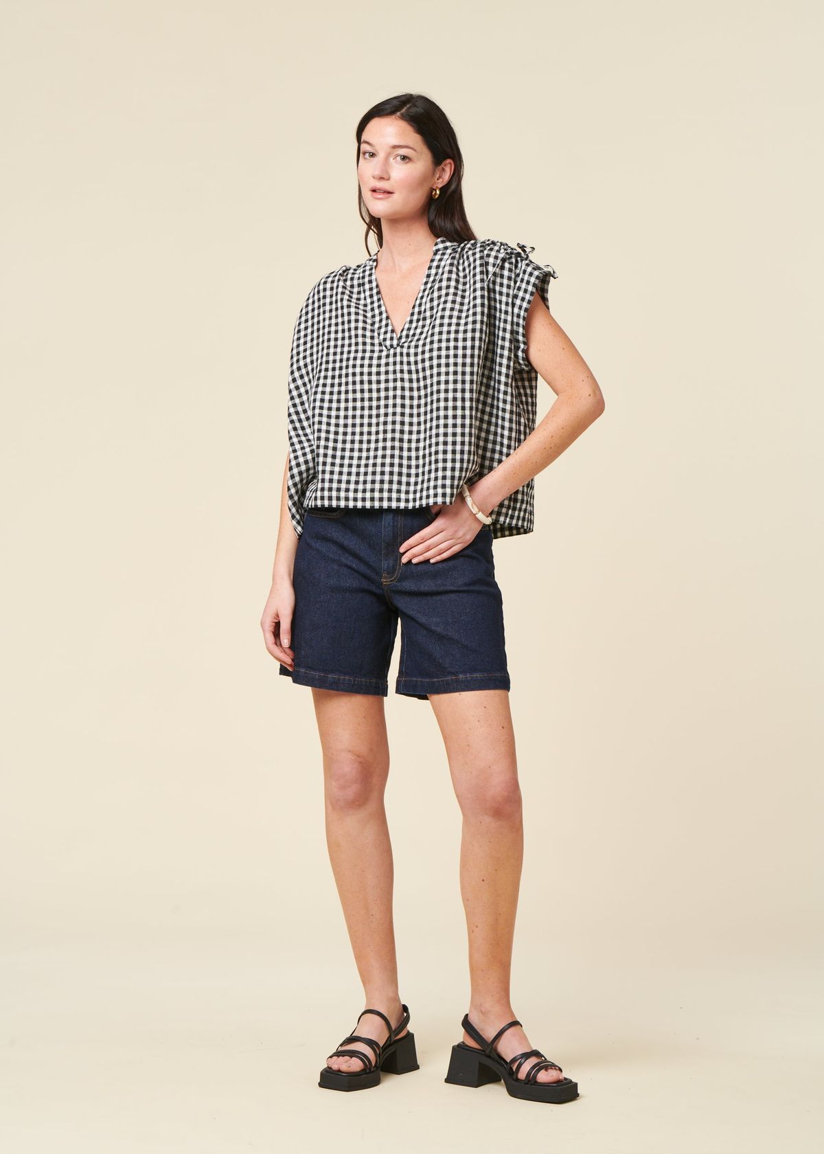 Blouse marie lin vichy - Bonjour Demain