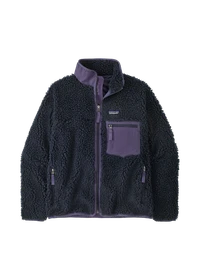 Veste polaire en matière recyclée | violet "w's classic retro-x jkt - snbe"