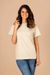 T-shirt femme rayé - coton bio non teint - Pitumarka