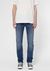 Jean slim en coton bio | bleu "lean dean indigo ink"