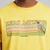 T-shirt imprimé en coton bio | jaune "t-shirt stockholm retro velo love misted yellow" - Dedicated