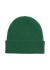 Bonnet vert en laine mérinos recyclée - merino wool beanie kelly green