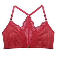 Soutien-gorge rouge dentelle en recyclé - fabienne