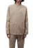 Surchemise en coton biologique | beige "smart jacket cotton b - taupe" - Unfeigned