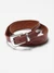 Ceinture en cuir tannage végétal | camel "western ranch belt - toffee brown" - Nudie Jeans