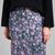 Jupe en lyocell | fleurie "skirt mellby blurred flowers purple" - Dedicated