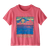 T-shirt en coton en conversion | rose à motifs imprimés "t-shirt summit swell afternoon pink" - Patagonia
