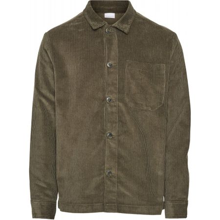 Veste velours vert forêt en coton bio