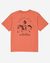 T-shirt en coton bio | orange "sabanero mandarine" - Olow
