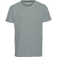 T-shirt rayé vert forêt en coton bio - alder