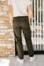 Chino en sergé de coton bio | vert forêt "chuck regular chino twill pants forrest night" - Knowledge Cotton Apparel