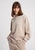 Sweat beige en coton bio - aarin light desert