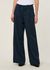 Pantalon ample en tencel | bleu foncé "navy molly pants - blue" - Thinking Mu